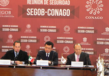 Reuniones de Seguridad Segob-CONAGO, 13 de enero.