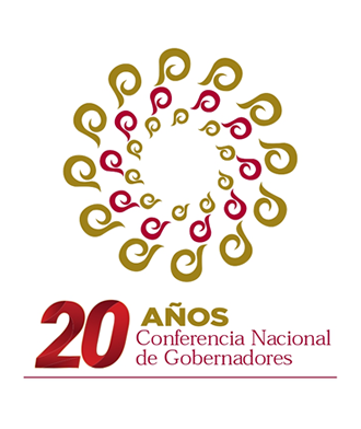 Logotipo oficial de los 20 años
